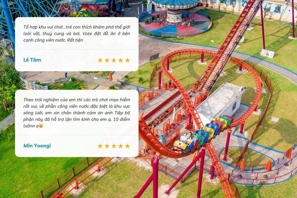 Khu vui chơi giải trí đa dạng, kết hợp giáo dục và vui nhộn cho trẻ em (Nguồn: Internet).